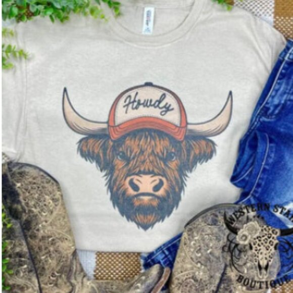 Howdy Bull Tee - Picture 1 of 1